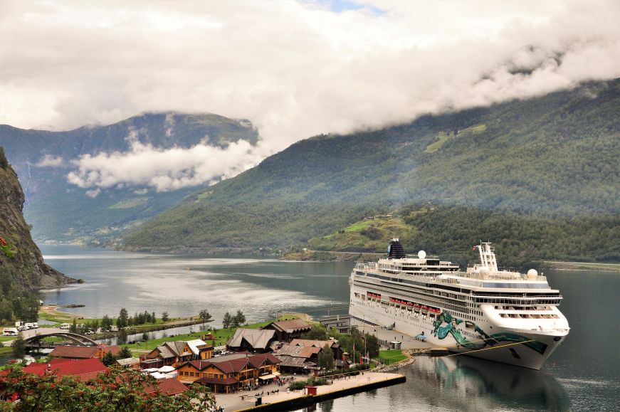 Norwegian Jade, Flåm Harbor