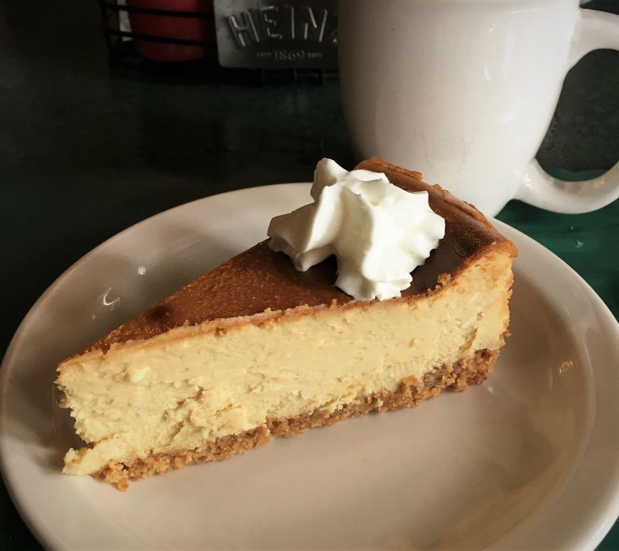 Peanut butter cheesecake, TG's Restaurant & Pub, Kenosha