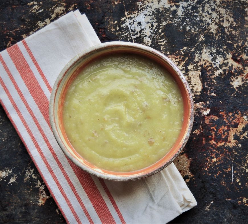 Potato Leek Soup with Thyme