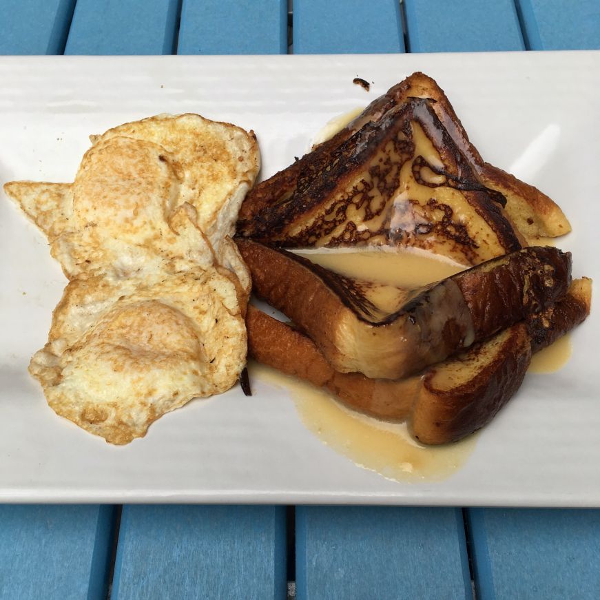 Rumchata French toast, The Boiler Room, Fargo Rumchata French toast, The Boiler Room, Fargo