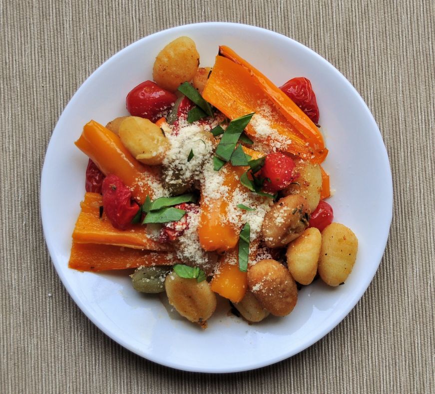 Sheet Pan Gnocchi and Vegetables