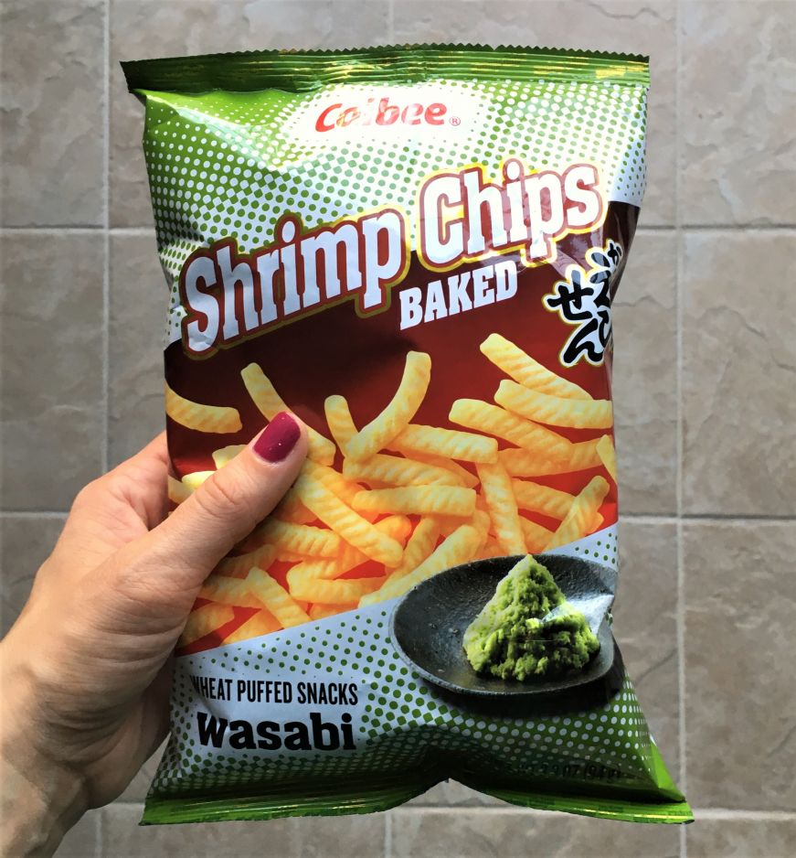 Package of shrimp chips
