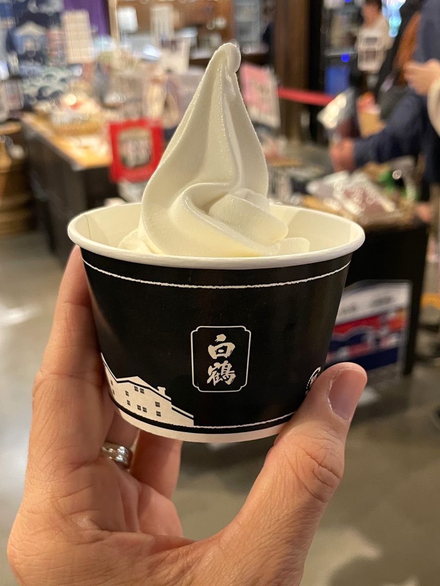 Cup of soft serve