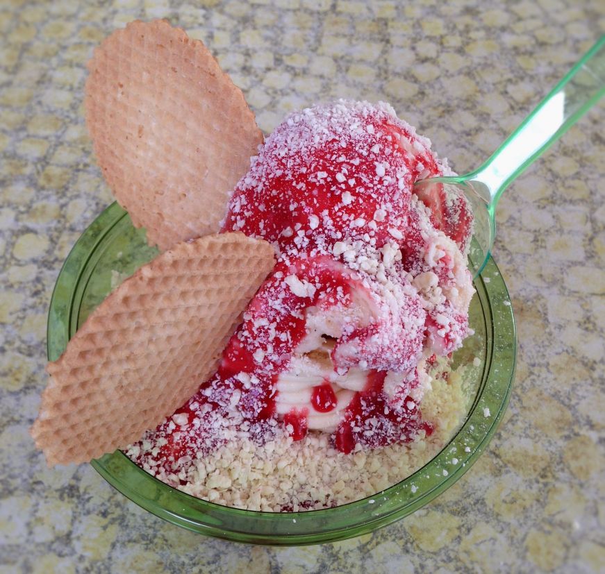 Spaghetti Eis, Calchera