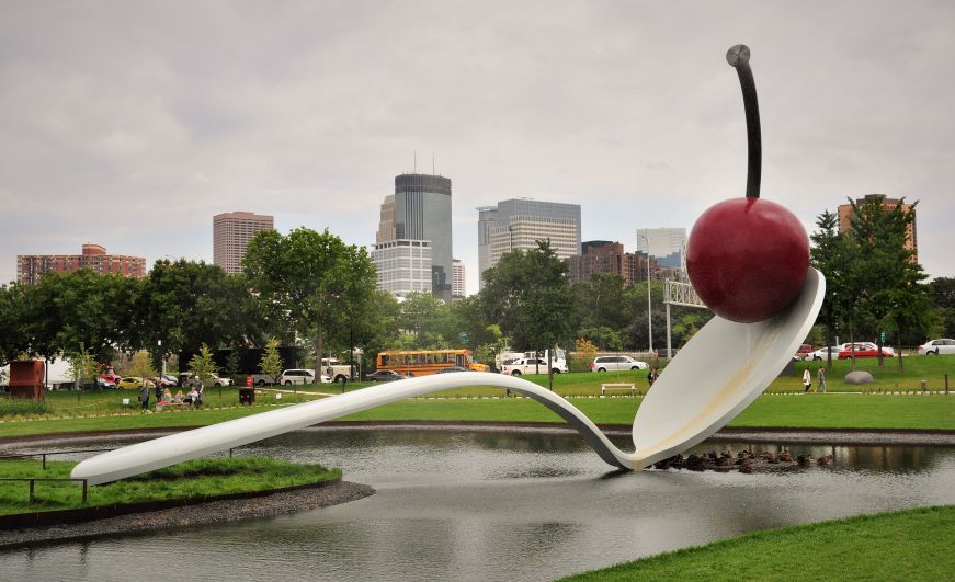Spoonbridge and Cherry, Minneapolis Sculpture Garden