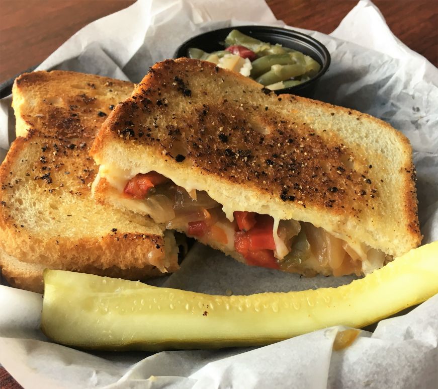 Toasted veggie sandwich, State Street Deli, Mason City