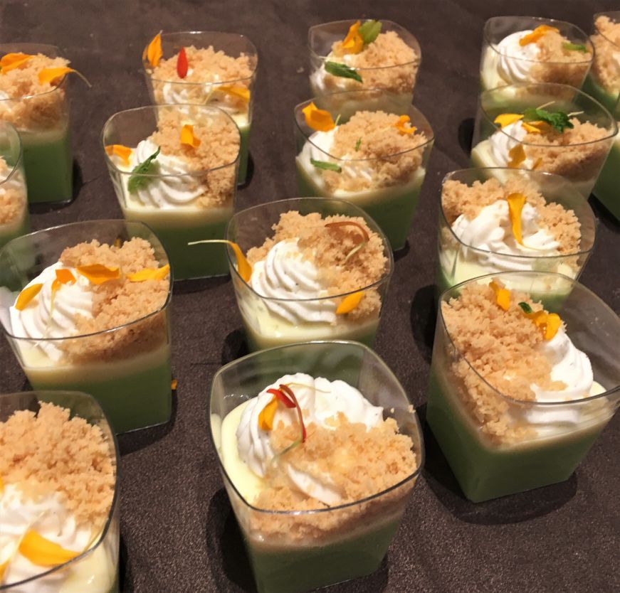 Sweet mint mousse, Salt & Light Pastry Co. Sweet mint mousse, Salt & Light Pastry Co.