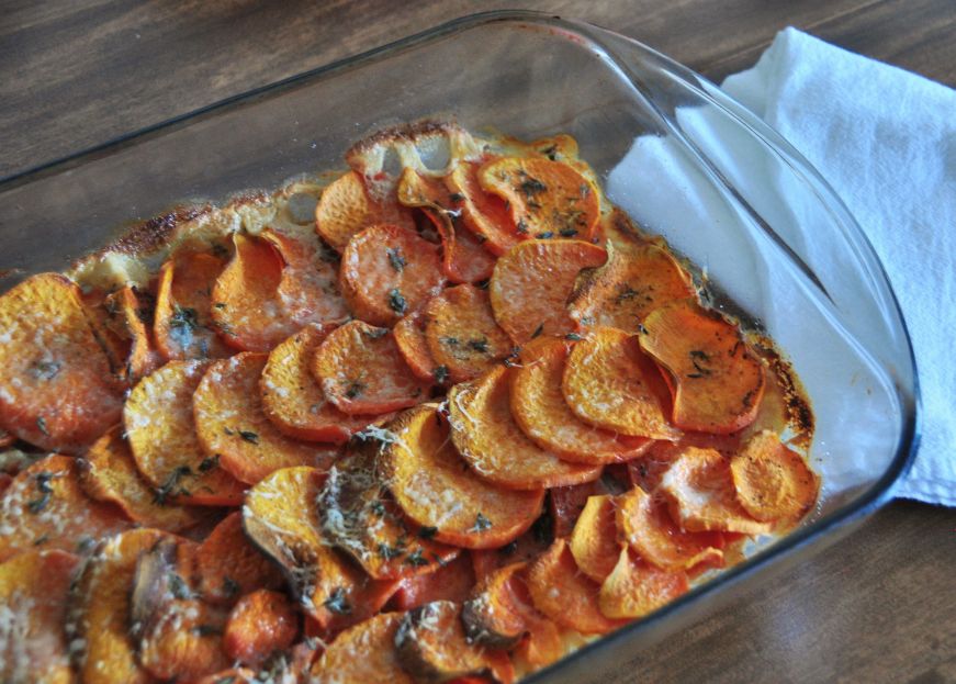 Sweet Potato Gratin