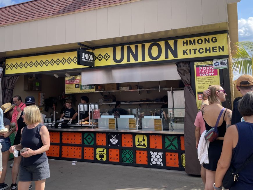 Union Hmong Kitchen booth