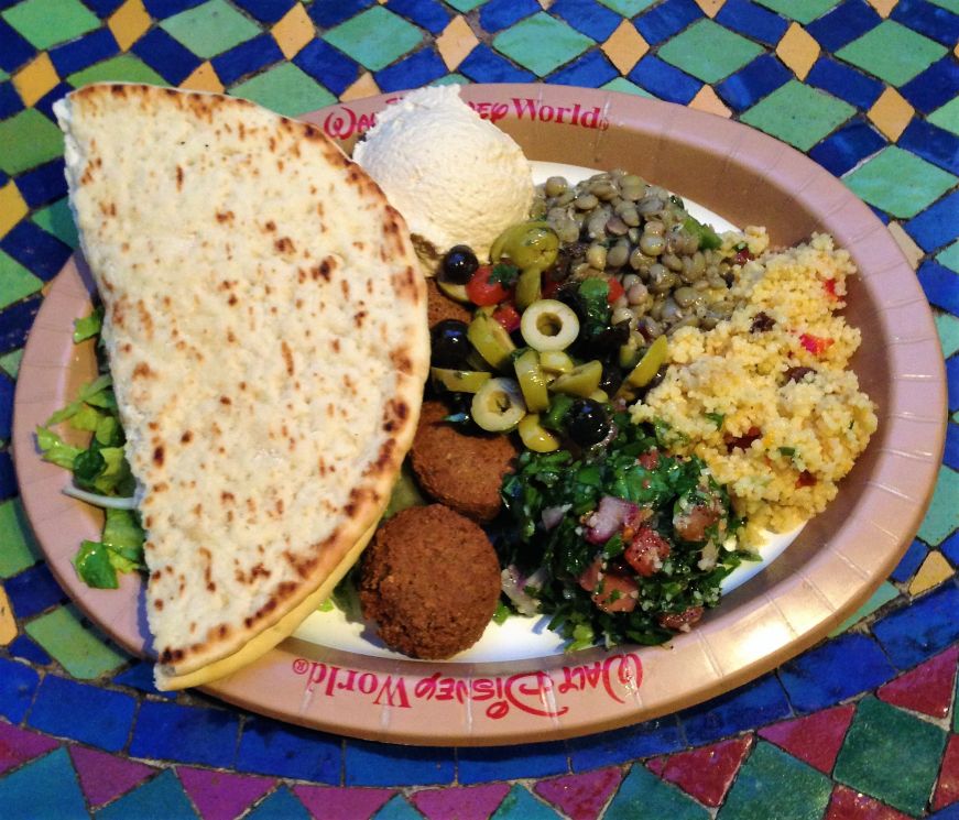 Vegetarian Platter, Tangierine Cafe, Epcot