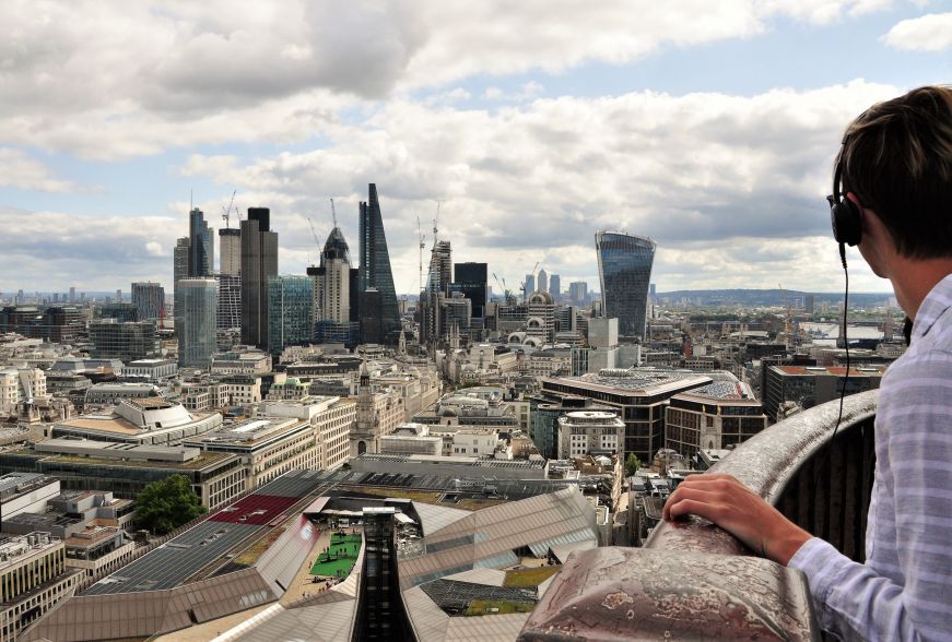 View from the top of St. Paul's Cathedral