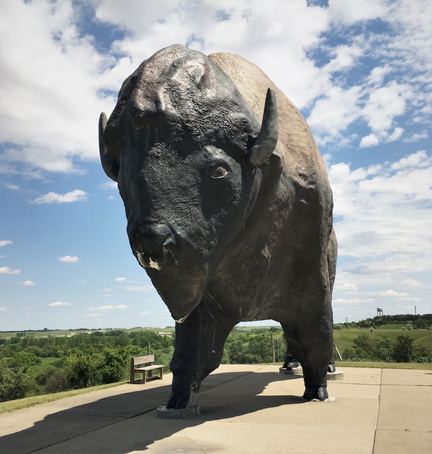 World's Largest Buffalo, Jamestown, North Dakota World's Largest Buffalo, Jamestown, North Dakota