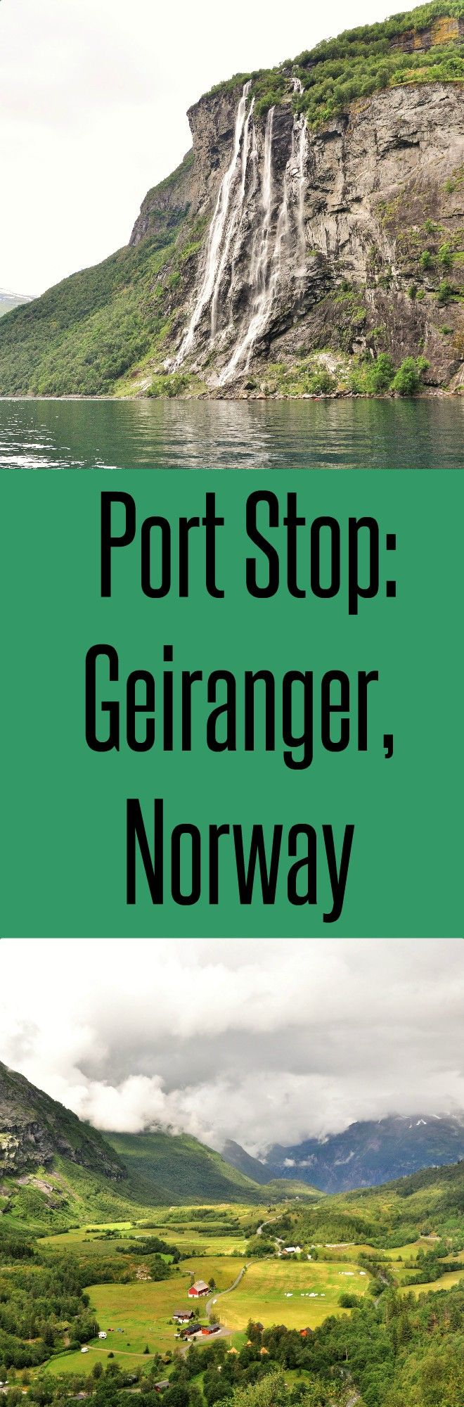 Geiranger, Norwary Pinterest Image