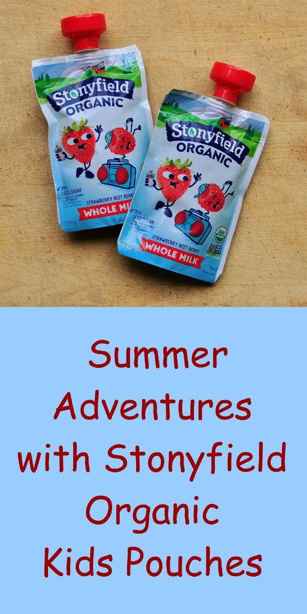 Summer Adventures with Stonyfield Organic Kids Pouches