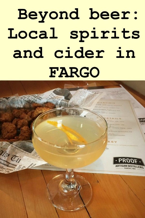 Beyond beer: Local spirits and cider in Fargo Pinterest Image