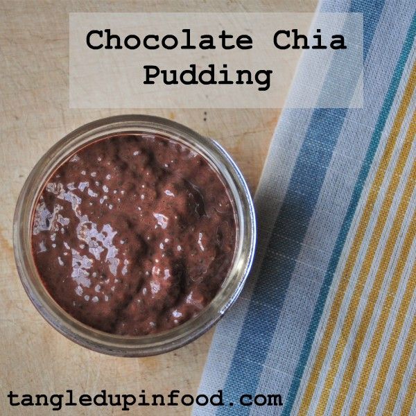 Chocolate Chia Pudding 