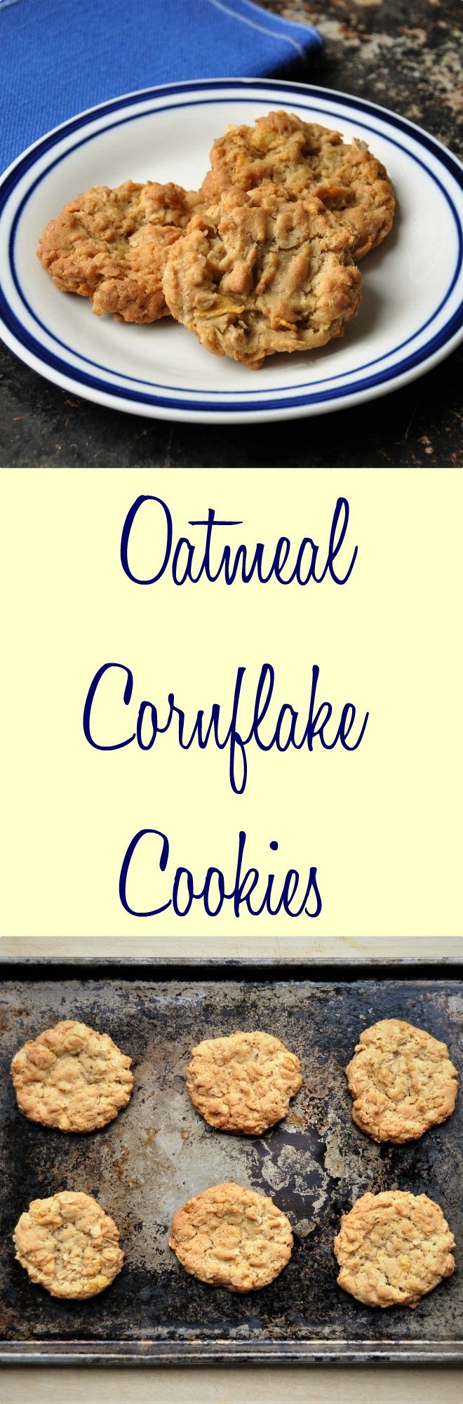 Oatmeal Cornflake Cookies