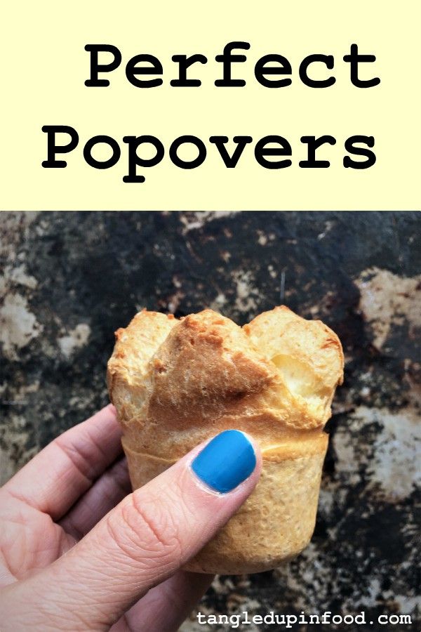 Perfect Popovers Pinterest image