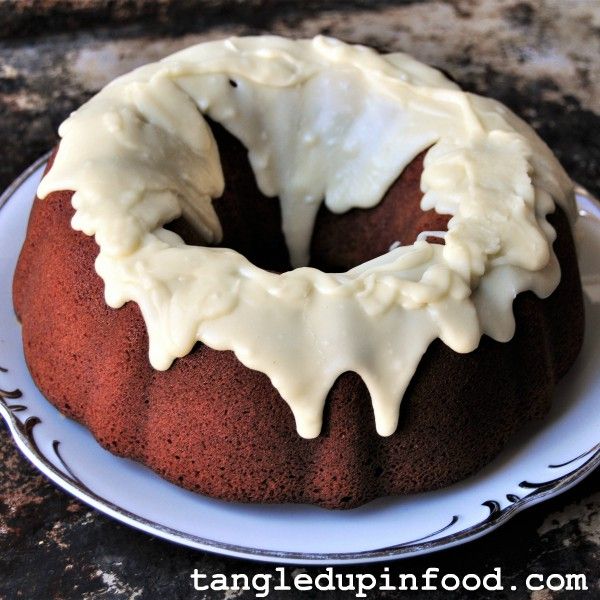 Pumpkin Bundt Cake with Vanilla Glaze Pintereset Image