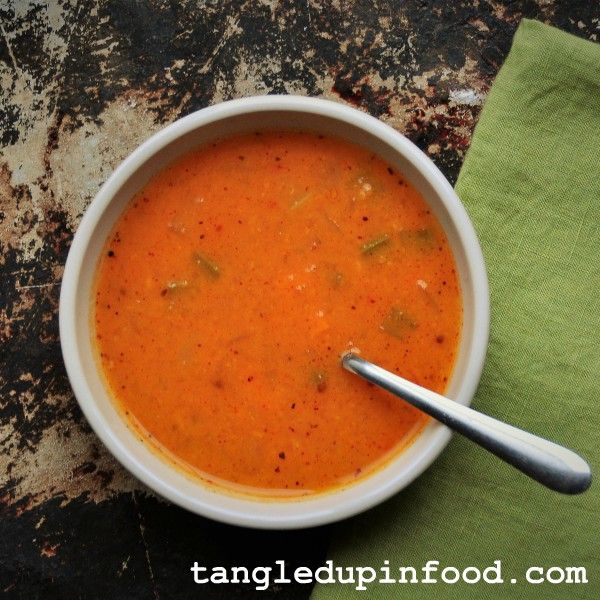 Vegan Sweet Potato Chowder Pinterest Image