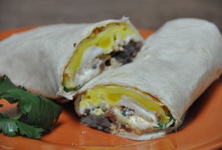 Huevos Rancheros Burritos