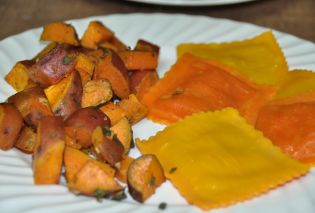 Savory Roasted Sweet Potatoes