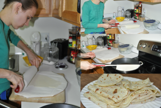 Lefse Collage