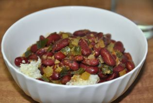 Red Beans and Cauliflower &quot;Couscous&quot;