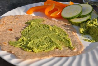 Cilantro Jalapeno Hummus 