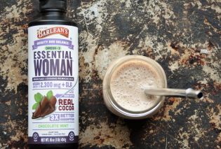 Chocolate Mint Breakfast Shake