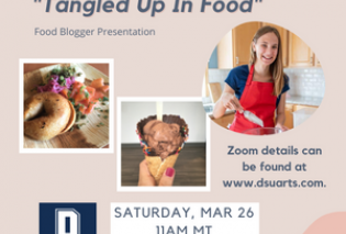 Poster for Stacy's food blogger presentation