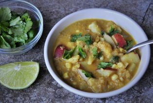 Curried Cauliflower Soup