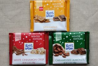 Ritter Sport 2017 Winter Edition Flavors