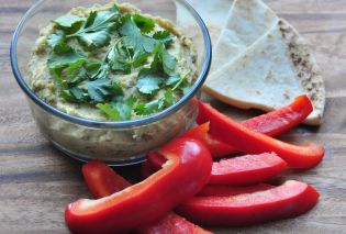 Roasted Jalapeno Hummus