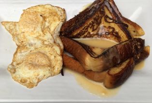 Rumchata French toast, The Boiler Room, Fargo, North Dakota