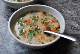 Yogurt Barley Soup